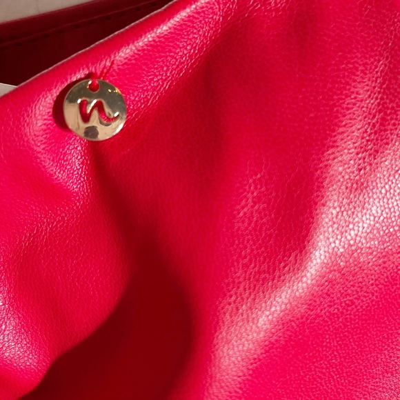 NWT Nissa Red Faux Leather Leggings size XS - Picture 8 of 10